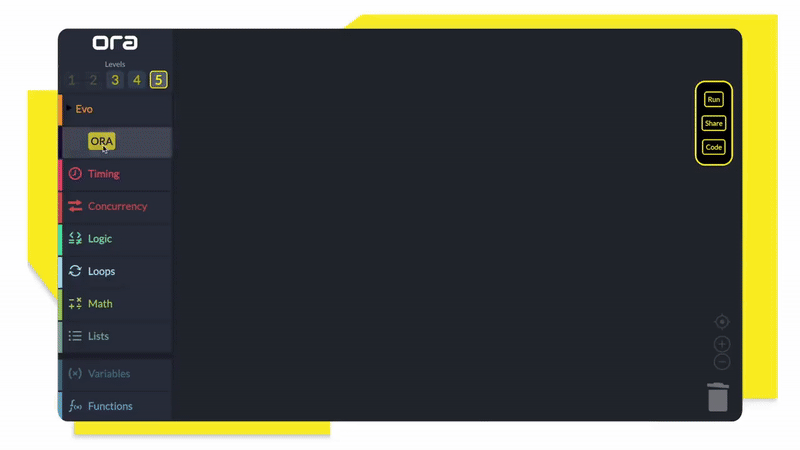 ORA Blockly Programming Interface